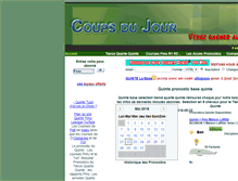 Tablet Screenshot of coups-du-jour.com